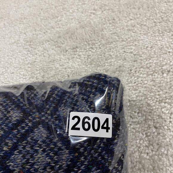 VTG McGregor Sweater Mens XL Blue Wool Blend Geometric Crewneck Grandpa 90s - Picture 7 of 7